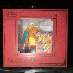 Pokemon Charizard EX Super-Premium Collection Box 2023 Promo Cards Figure - Image 1