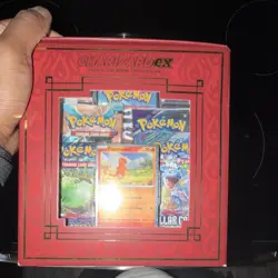 Pokemon Charizard EX Super-Premium Collection Box 2023 Promo Cards Figure - Image 2