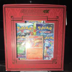 Pokemon Charizard EX Super-Premium Collection Box 2023 Promo Cards Figure - Image 3