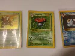 Lot Of 3 Pokemon Cards Holo,Rare, Jungle Pre-owned - Image 3