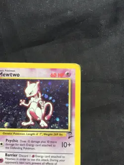 Pokemon Cards: Base Set 2 Rare Holo: Mewtwo 10/130 - Image 4