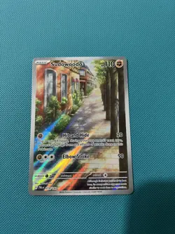 Pokemon TCG Sudowoodo Scarlet & Violet Paldea Evolved Holo Card 219/193 - Image 1