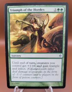 Triumph of the Hordes x1 MTG New Phyrexia Magic Near Mint NM English - Image 1