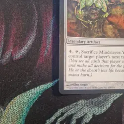 MTG Mindslaver Mirrodin 206/306 Foil Rare - Image 5