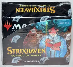 Strixhaven School of Mages Collector Booster Box Magic English Factory Sealed 630509958863 - Image 1