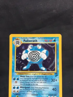 Pokemon Cards: Base Set 2 Rare Holo: Poliwrath 15/130 - Image 2
