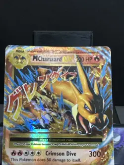 Pokemon Card M Charizard EX 13/108 XY Evolutions Ultra Rare Played - Image 3
