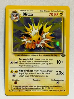 Pokemon Blitza 4/64 Dschungel Jungle Rare Holo Deutsch WOTC - Image 1