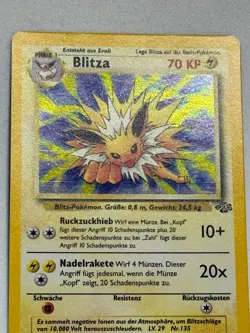 Pokemon Blitza 4/64 Dschungel Jungle Rare Holo Deutsch WOTC - Image 4