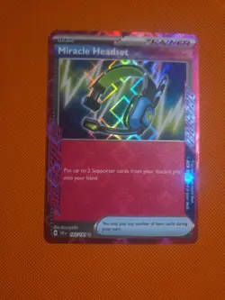 Pokemon TCG Miracle Headset Surging Sparks 183/191 Ace Spec Rare Card NM/M - Image 1