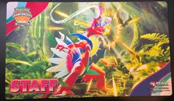 Official Pokemon TCG 2023 Regional Koriadon Staff Playmat - Image 1
