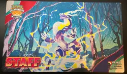 Official Pokemon TCG 2023 Miradon Regional Staff Playmat - Image 1