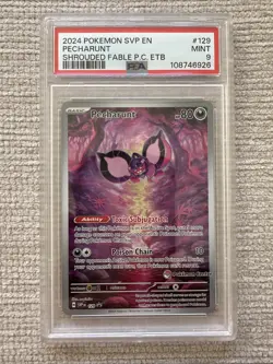 Pokemon Center Exclusive Penchant Promo PSA 9 - Image 1
