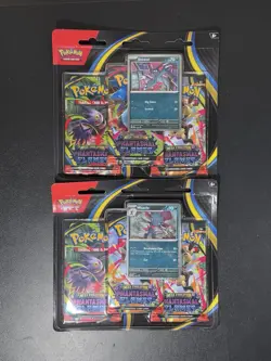 NEW - TCG Pokemon Phantasmal Flames - Sneasel & Weavile 3-Pack FACTORY SEALED - Image 1