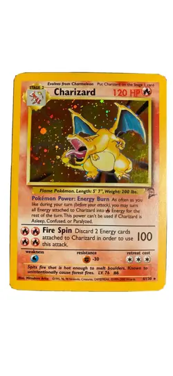 Pokemon TCG Charizard Base Set 2 4/130 Holo Unlimited Holo Rare or best offer - Image 1