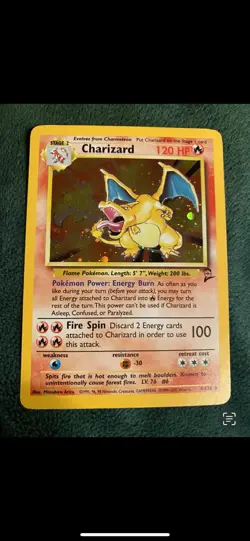 Pokemon TCG Charizard Base Set 2 4/130 Holo Unlimited Holo Rare or best offer - Image 3