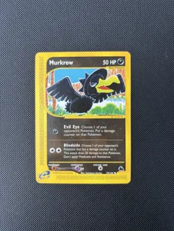 Pokemon Card Skyridge Murkrow 79/144 E Series Pokemon TCG - Image 1