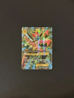 M Scizor EX 120/122 Full Art - 2016 XY BREAKpoint Pokemon TCG DAMAGED - Image 1