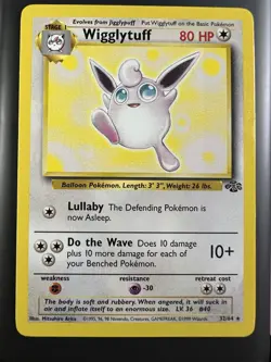 Pokemon TCG | Jungle | Wigglytuff #32/64 | Non-Holo | Unlimited | LP/MP - Image 1