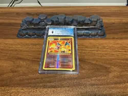 CGC 9 Charizard Pokemon 2016 Evolutions 11/108 Reverse Holo - Image 1