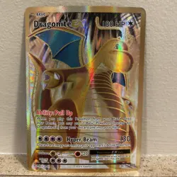 Dragonite EX XY Evolutions Full Art 106/108 Ultra Rare English Pokemon 2016 LP - Image 1
