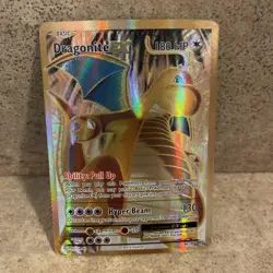 Dragonite EX XY Evolutions Full Art 106/108 Ultra Rare English Pokemon 2016 LP - Image 2