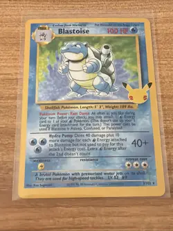 Pokemon Celebrations Blastoise 2/102 Classic Collection Holo Near Mint - Image 1