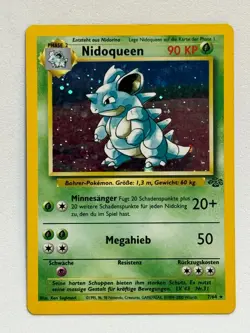 Pokemon Nidoqueen 7/64 Dschungel Jungle Rare Holo Deutsch WOTC - Image 1