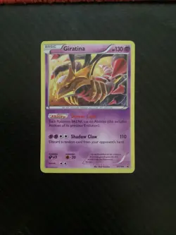 Moderately Played Giratina - XY184 - Promo Pokemon XY Promos - Image 1