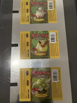 Pokemon Jungle Booster Pack Uncut Foil Australia - Image 1