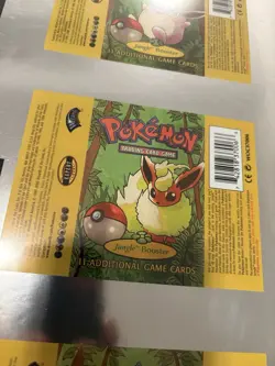 Pokemon Jungle Booster Pack Uncut Foil Australia - Image 3