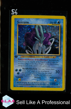 SUICUNE POKEMON 14/64 2000 NEO GENESIS BASE SET GERMAN - Image 1