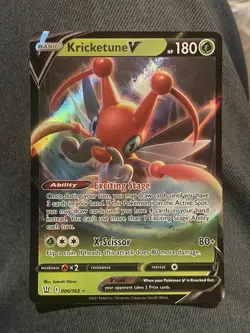 Kricketune V 006/163 - Battle Styles - Pokemon TCG [NM] - Image 1