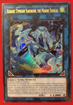 Yugioh Radiant Typhoon Varuroon, the Marine Eidolon BPRO-EN049 Ultra R. Presale - Image 1