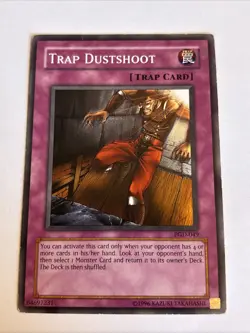 Yugioh Trap Dustshoot PGD-049 Common MP Pharaonic Guardian - Image 1