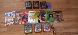 yugioh bundle collectable--empty tins, magazines, key chains - Image 1