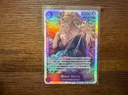 Black Maria OP08-074 SR One Piece Card Game Two Legends - Super Rare - PRB RP - Image 1