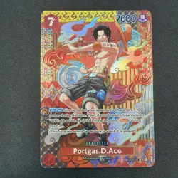 One Piece Portgas D. Ace SP OP02-013 SR Alternative English Edition Mint/NM - Image 1