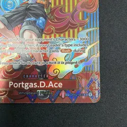 One Piece Portgas D. Ace SP OP02-013 SR Alternative English Edition Mint/NM - Image 4