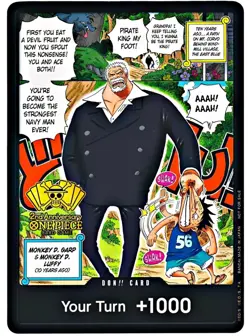 One Piece Card Game Monkey D Luffy P-043 2nd Anniversary Promo Sealed - Image 2