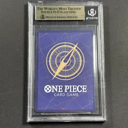2025 One Piece OP10-118 Monkey D. Luffy Royal Blood Alt Art Parallel SEC BGS 10 - Image 2