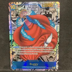 2024 One Piece OP09 En Manga Alternate Art #051 Buggy NM - Image 2