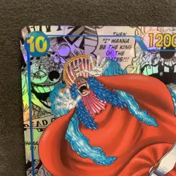2024 One Piece OP09 En Manga Alternate Art #051 Buggy NM - Image 3