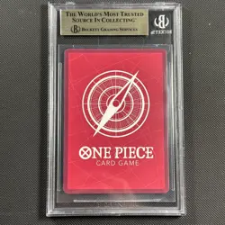 Gear 5 EX Monkey D. Luffy Alt Art Gem Mint BGS 10 ST21-001 Leader Parallel - Image 2