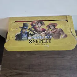 One Piece Card Game - Tin Pack Set Vol.2 (TS-02,OP13) x12 Sealed* In Hand ✅🎁 - Image 2