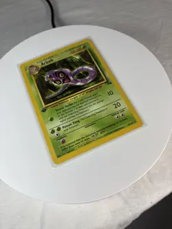 1st Ed Arbok Non-Holo WOTC Pokemon Card 31/62 Fossil Set EXCELLENT - Image 3