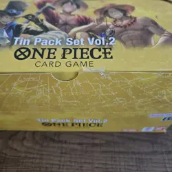 One Piece Card Game - Tin Pack Set Vol.2 (TS-02,OP13) x12 Sealed** In Hand ✅🎁 - Image 4