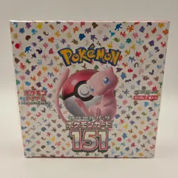 Sealed Pokemon Card 151 Japanese Booster Box SV2A MB0011 - Image 1