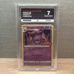 Gengar Lost Origin Promo SWSH241 Pre Release ACE 7 Pokemon Card - Image 1
