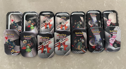 Pokemon Black Bolt & White Flare Tins X7 (STICKERS ONLY) and 130+ bulk cards - Image 1